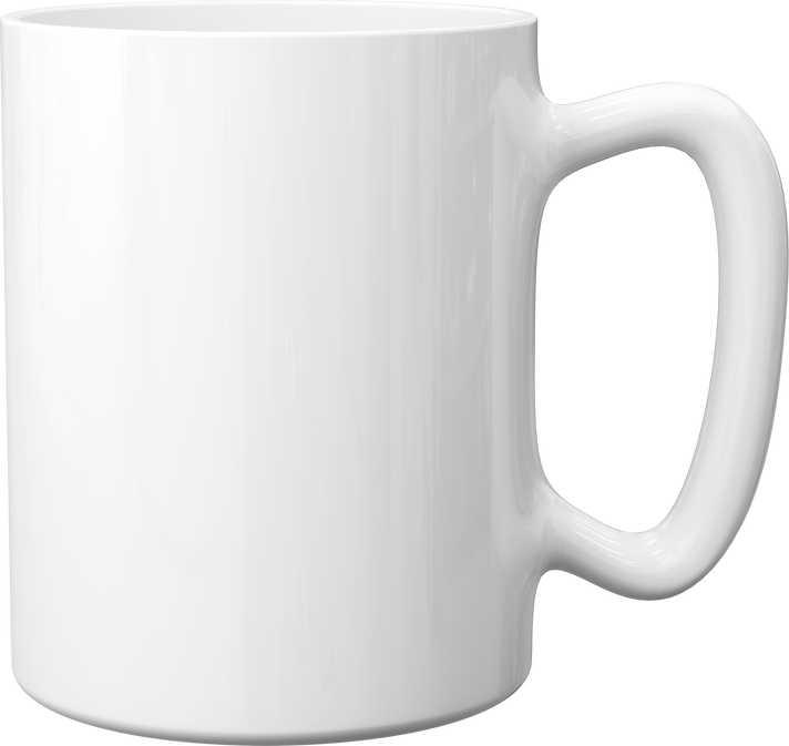 White Mug Cutout